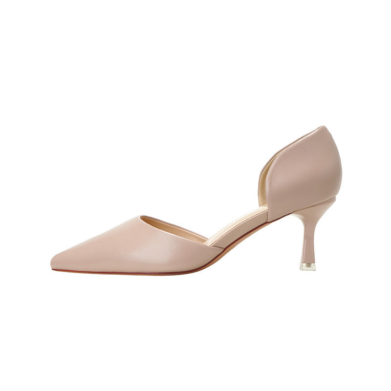 Damen Muster Glänzend Pendler Karriere Interview Hohl Heels