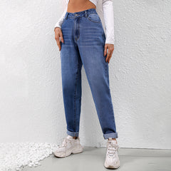 High Waist Slim Fit Pencil Pants