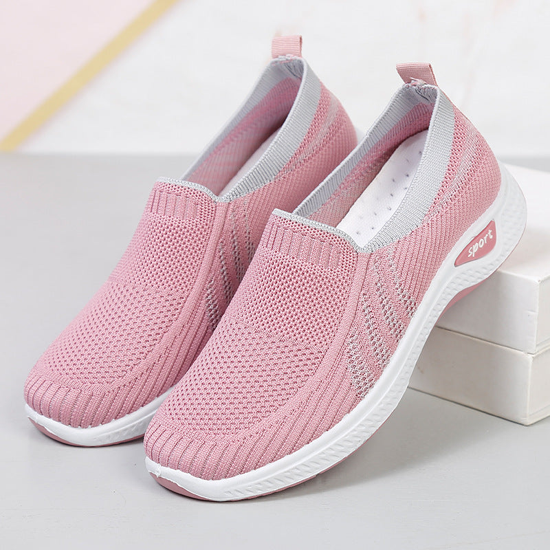 Baskets de printemps respirantes en maille pour femmes