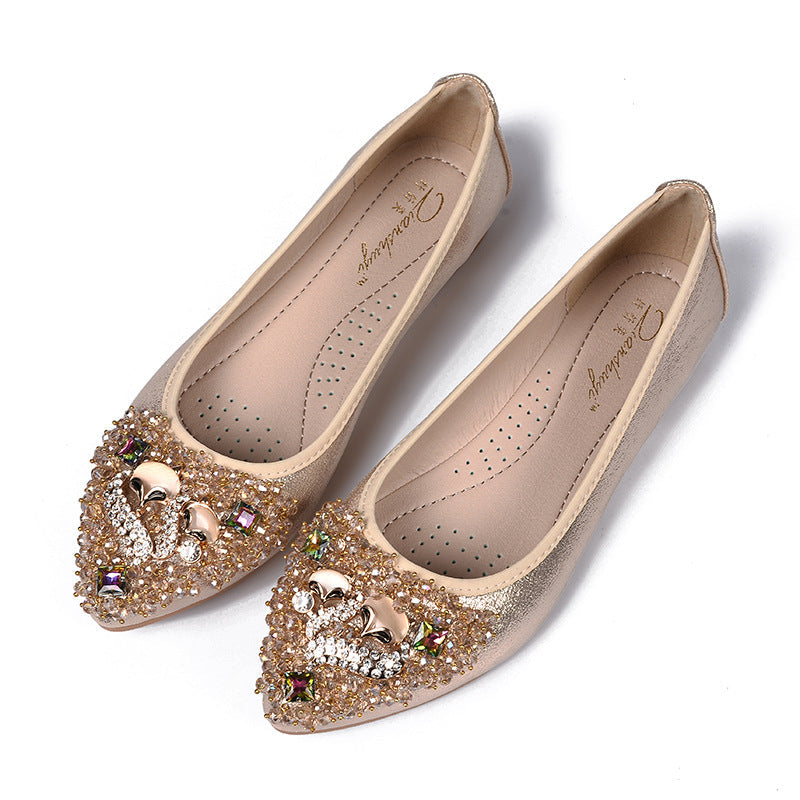 Women's Pumps Summer Shallow Mouth Spring Soft