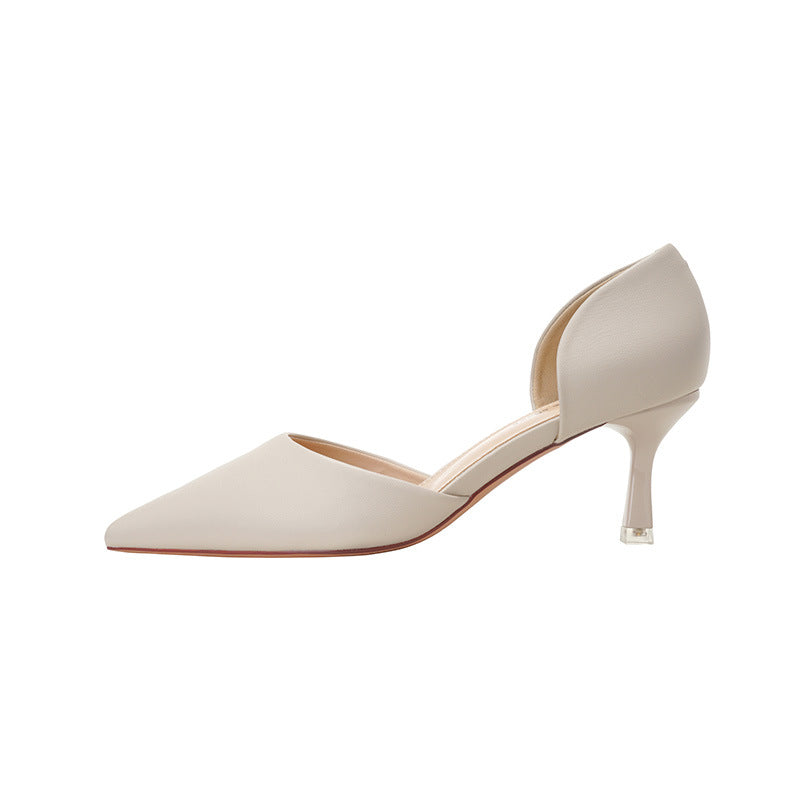Damen Muster Glänzend Pendler Karriere Interview Hohl Heels