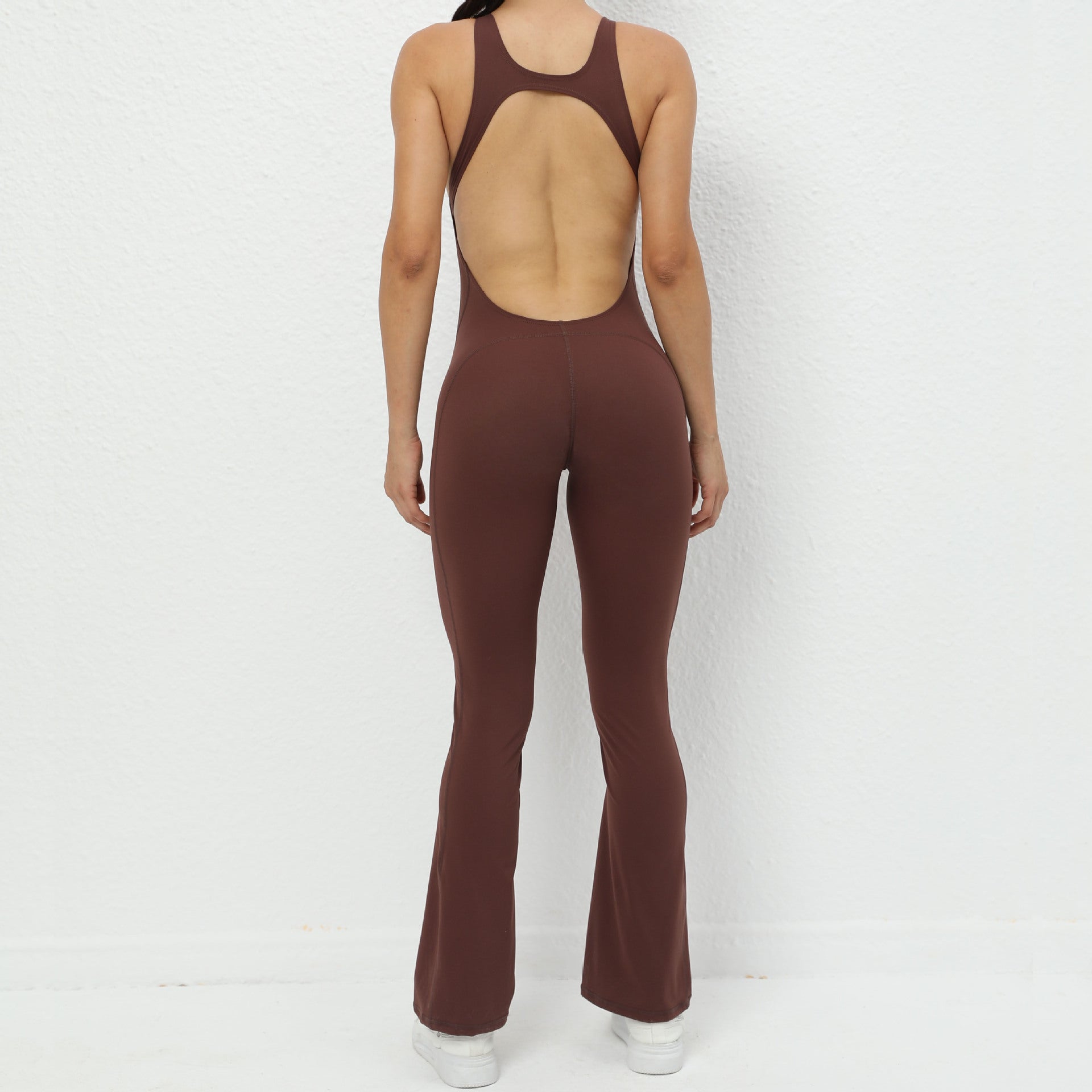 Quick Drying Skinny Yoga Dance Sports Fitness Hip Lift Belly Shaping Horn One Piece Yoga Pants