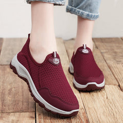 Fond souple pour femme, surface en maille respirante