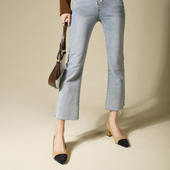 Women's Toe Chunky Stylish Spring Korean Style Color