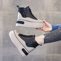 Women's Winter Platform Fleece-lined Height Increasing Insole