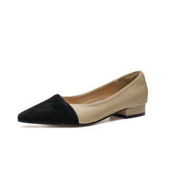 Toe Flat Pumps Classic Style