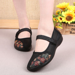 Women's Cloth Single Mesh Surface Flat Mother