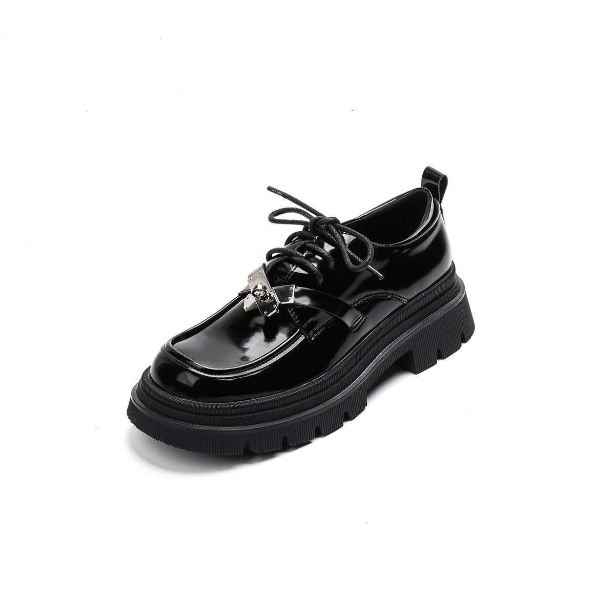 Women's Preppy Style Thick Bottom Chunky Platform Loafers