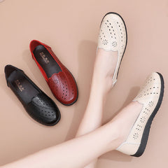 Chaussures plates confortables à semelle souple pour femmes et hommes
