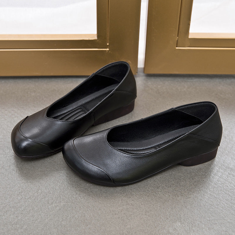 Chaussures plates basses confortables et authentiques pour femmes