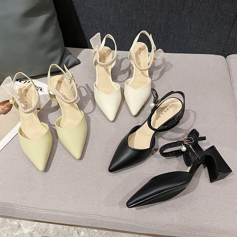 Women's Closed Toe Mid Summer French Style