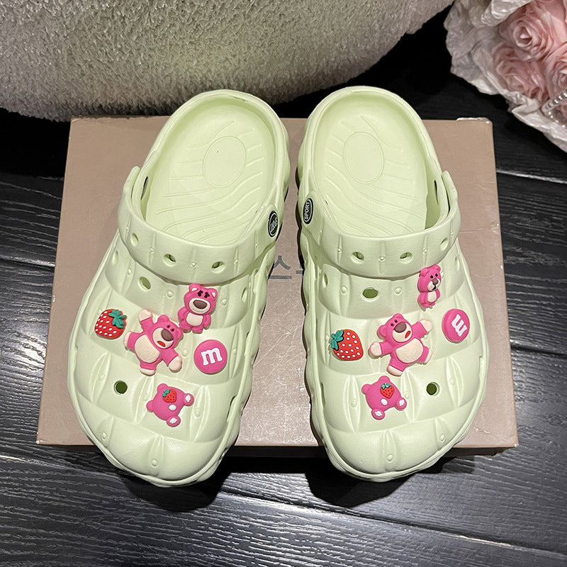 Cute Bear Soft Bottom Nurse Pump