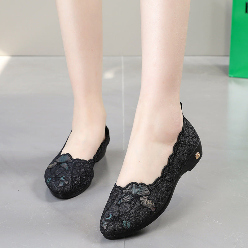 Women's Low-cut Comfortable Flat Elegant Stylish Mom