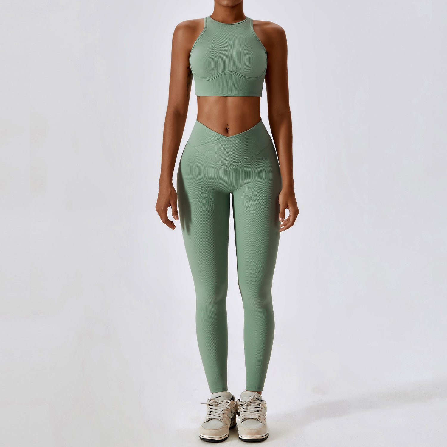 Thread Abdominal Shaping High Waist Beauty Back Yoga