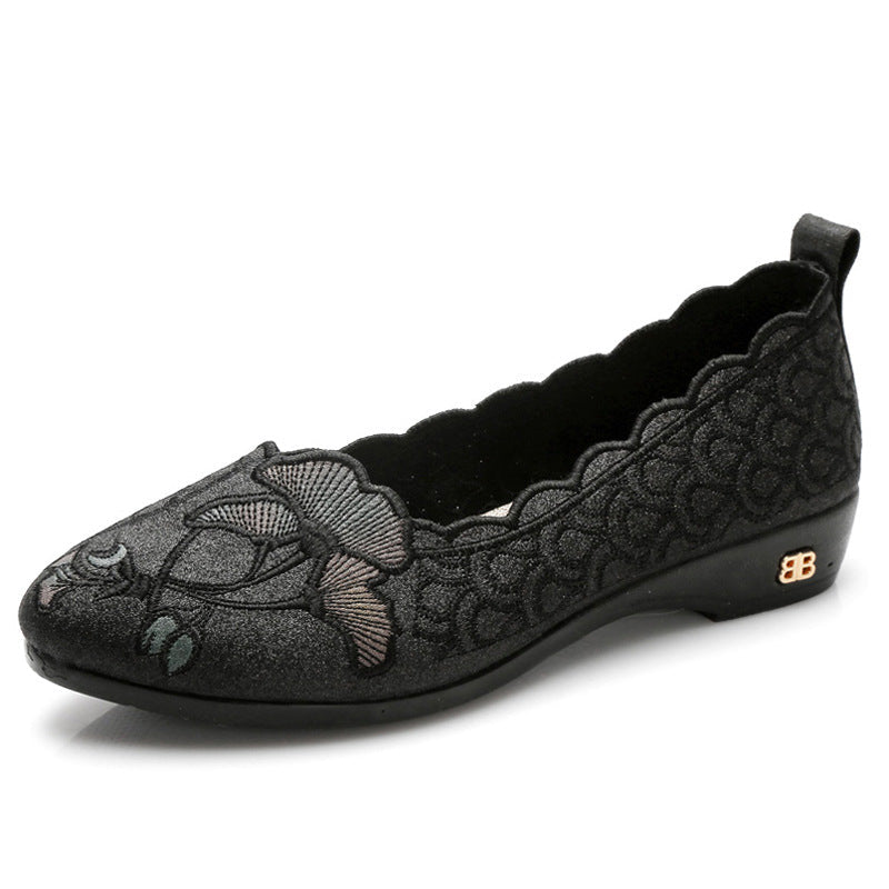 Women's Low-cut Comfortable Flat Elegant Stylish Mom