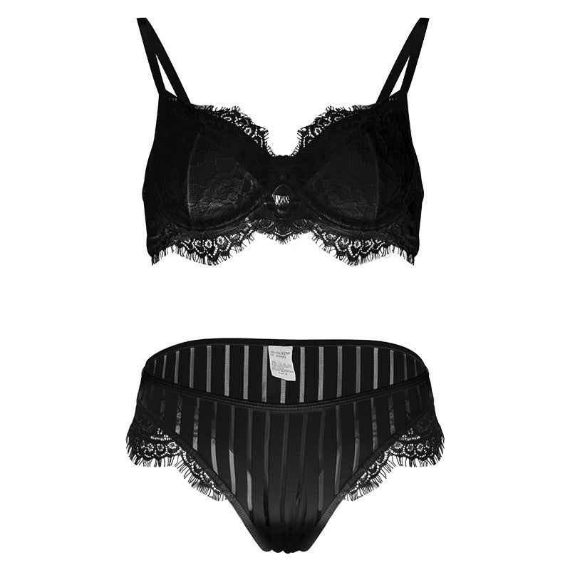 Lingerie See through Briefs Lace Two Piece Suit