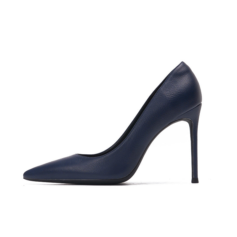 Talons hauts pointus et souples pour femmes, élégants et charmants
