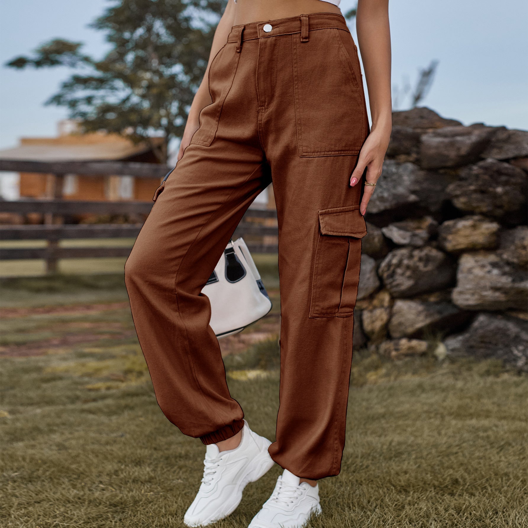 Denim Semi Elastic Personality Alle passenden Arbeitshosen Trend
