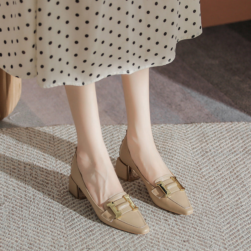 Women's Autumn Slip-on Soft Chunky High Commuter