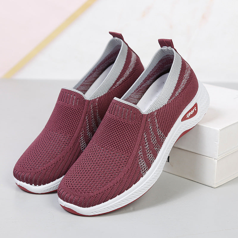 Baskets de printemps respirantes en maille pour femmes