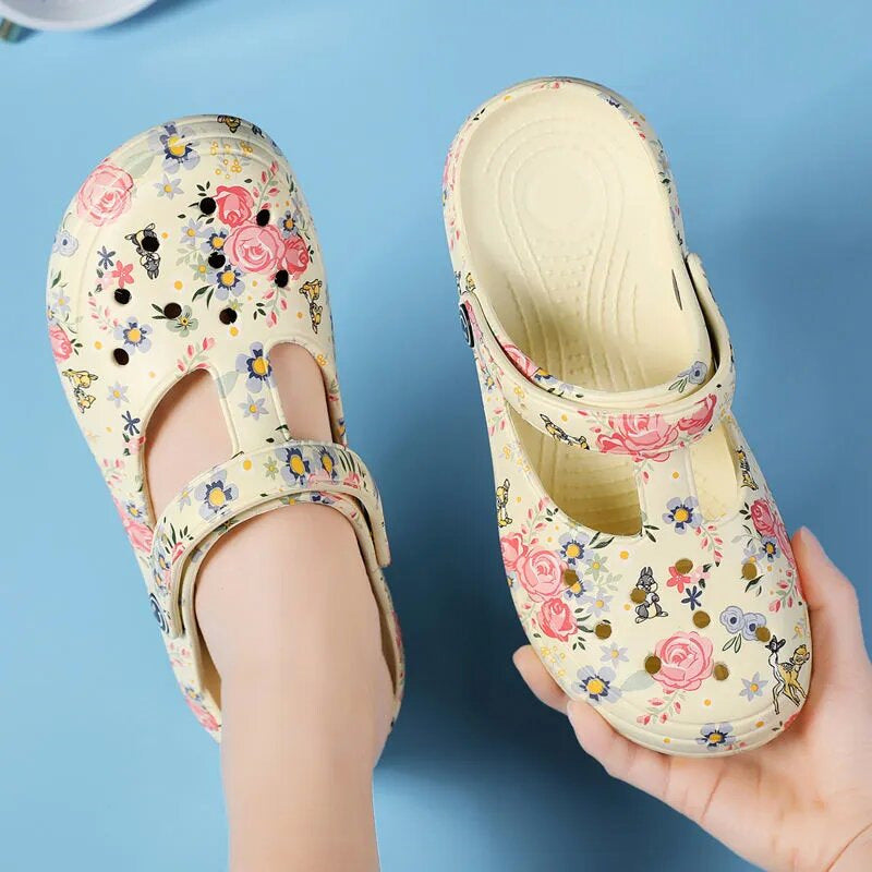 Women's Summer Platform Jelly Beach Garden Flat