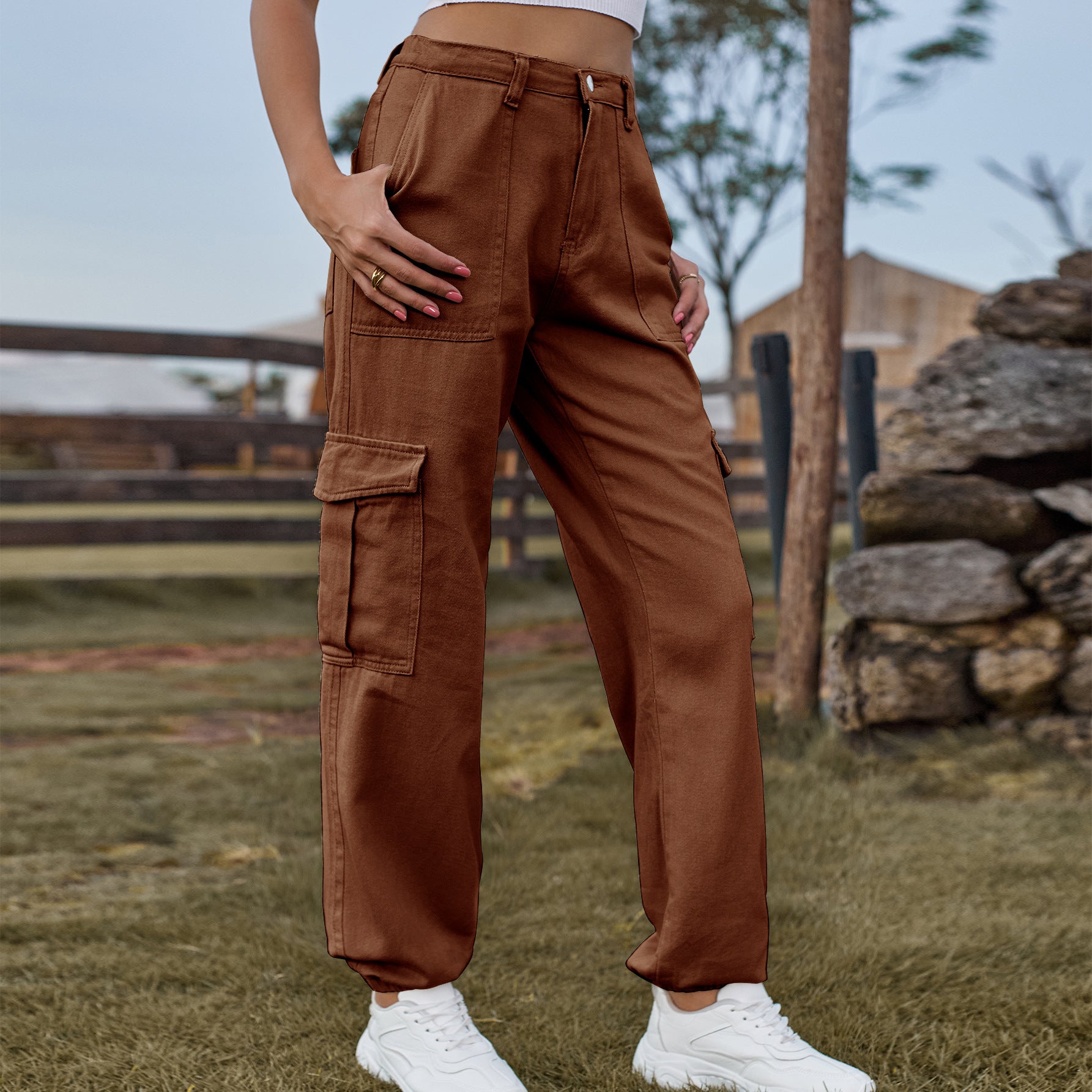 Denim Semi Elastic Personality Alle passenden Arbeitshosen Trend