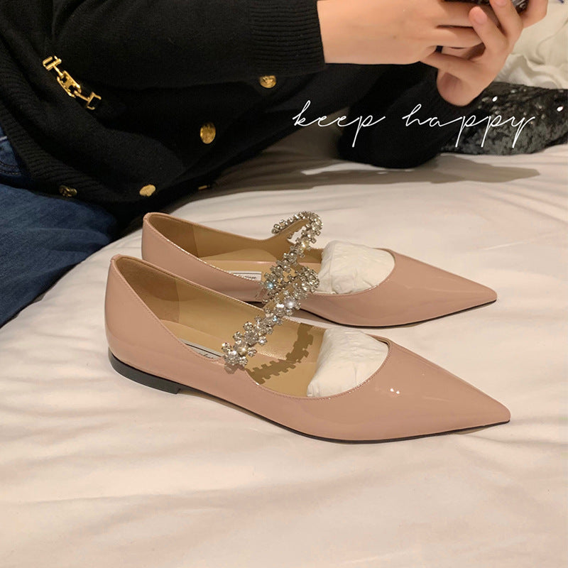 Women's Style Mary Jane Flat Summer Closed Toe