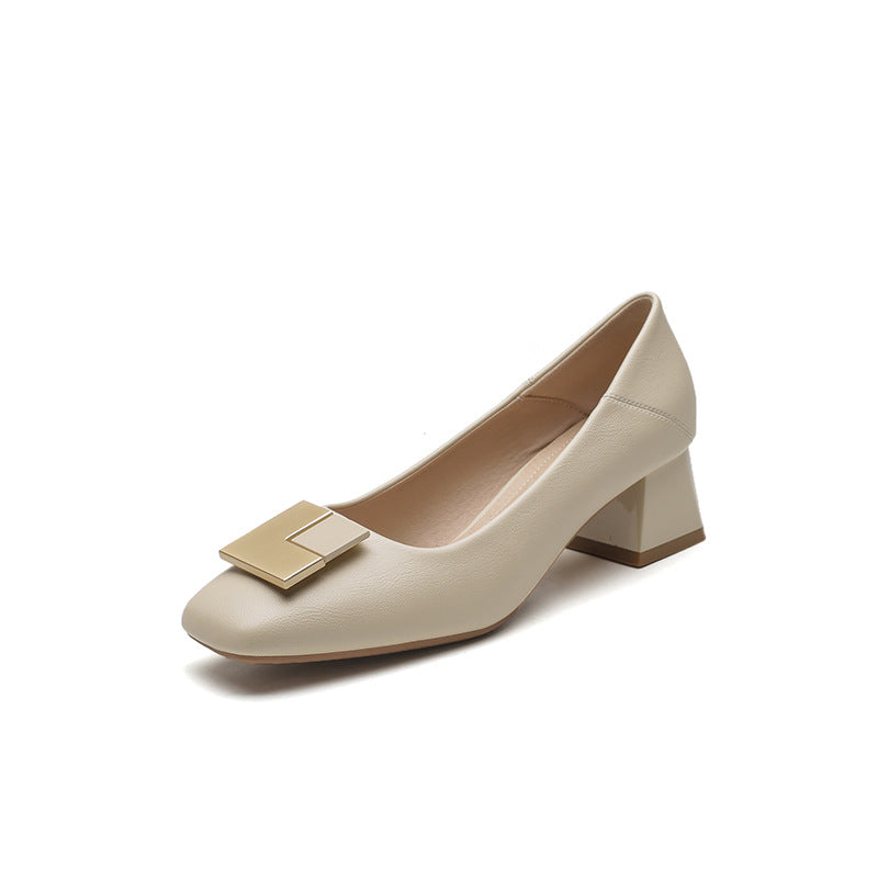 Damen Square Head Soft Chunky Female