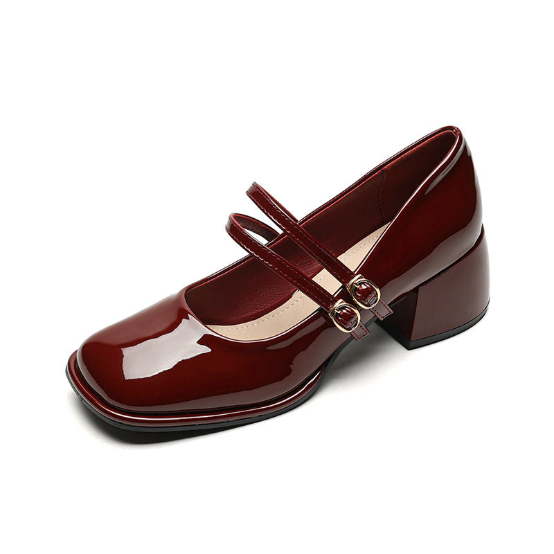 Women's Jane Chunky Preppy Retro Platform