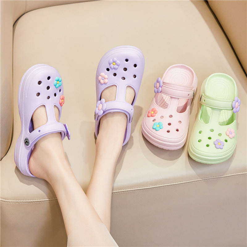 Women's Summer Platform Jelly Beach Garden Flat