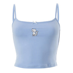 Simple Solid Color Printed Top Bow Decoration