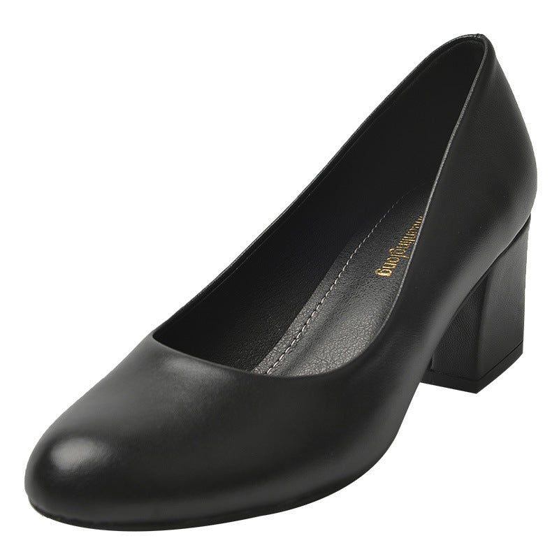 Trendy Comfortable Classy Women's Black Thick