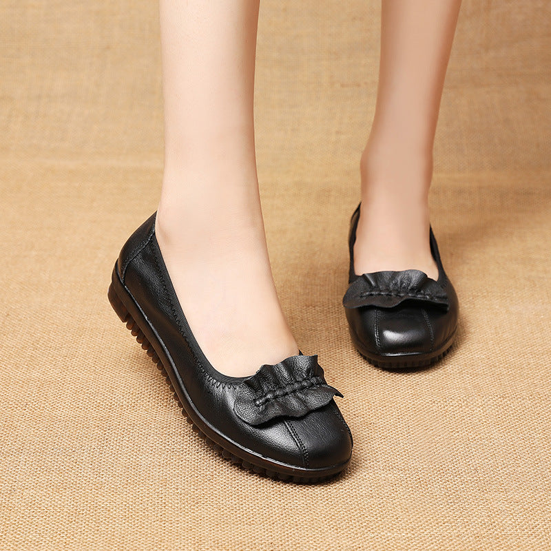 Women's Flat Low-cut Comfortable Soft Bottom Female