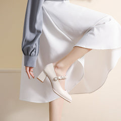 Women's Style Vintage Mary Jane Spring Korean Simple
