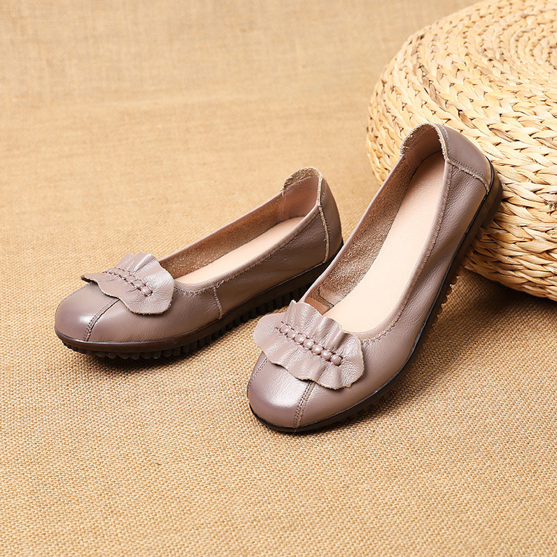 Women's Flat Low-cut Comfortable Soft Bottom Female