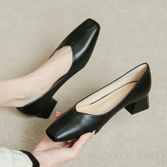 Women's Toe Grandma Soft Black High Female