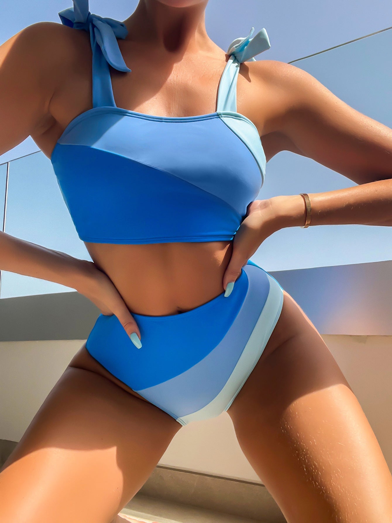 High Waist Bikini Swimsuit Swimwear