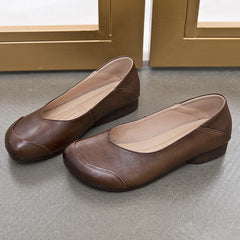 Chaussures plates basses confortables et authentiques pour femmes