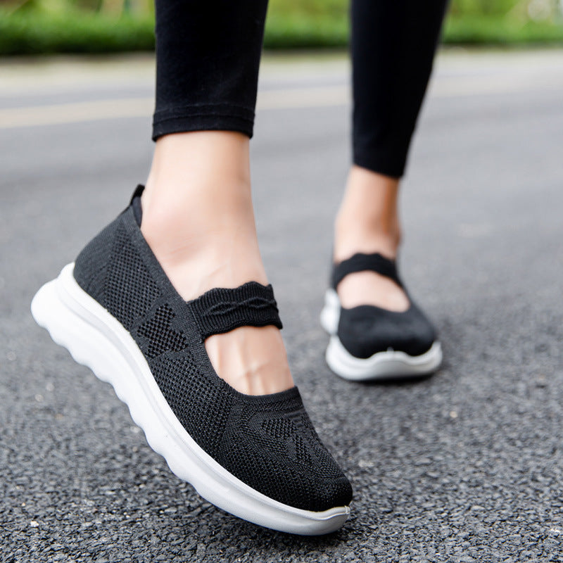 Mocassins de marche confortables et respirants pour femmes