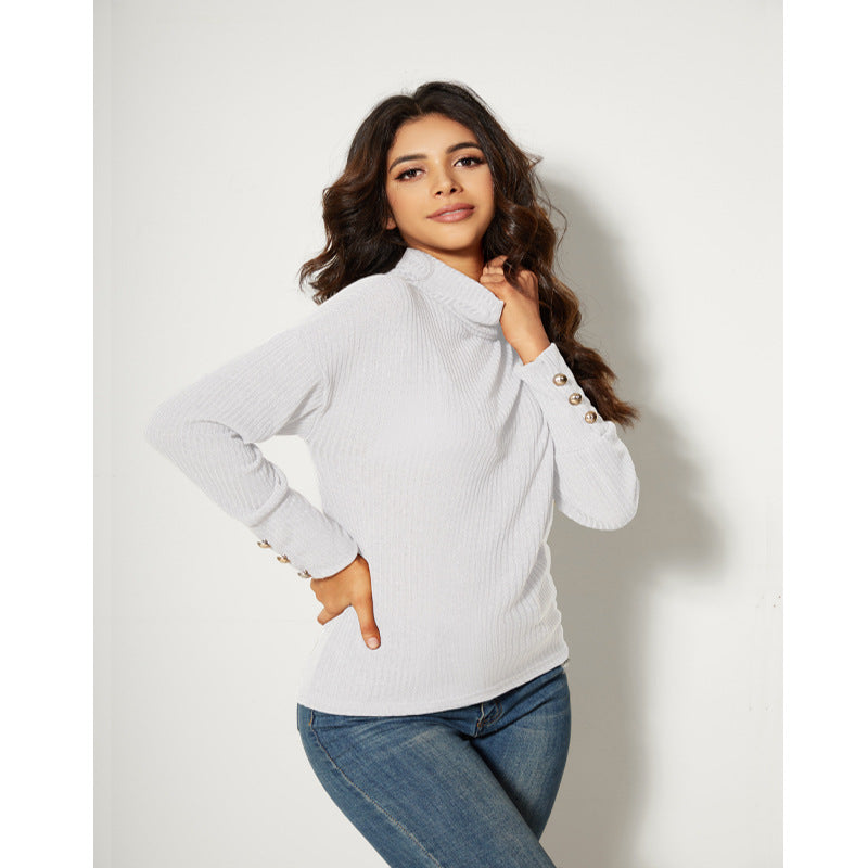 Turtleneck Sweater Top