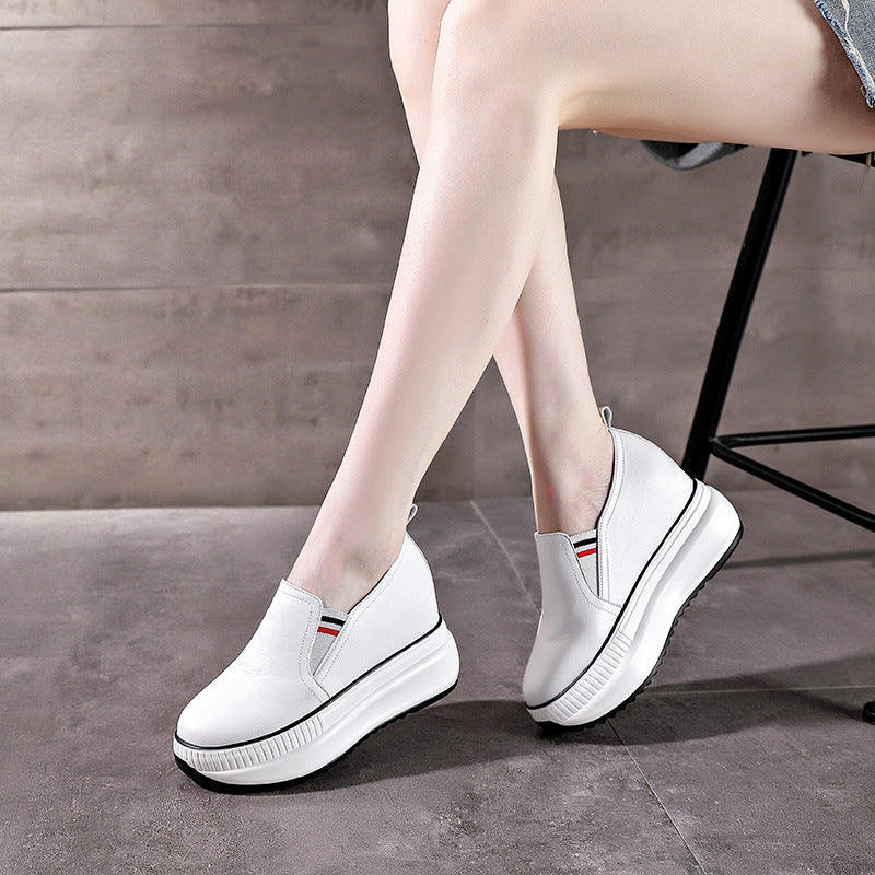 Women's Sunday Autumn Platform Shake Height Increasing Insole Leisure