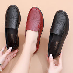 Women's Mom Pumps Autumn Soft Bottom Comfortable Flat