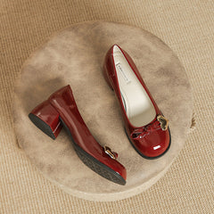 Women's Bottom Spring Love Decorative Glossy Korean Style