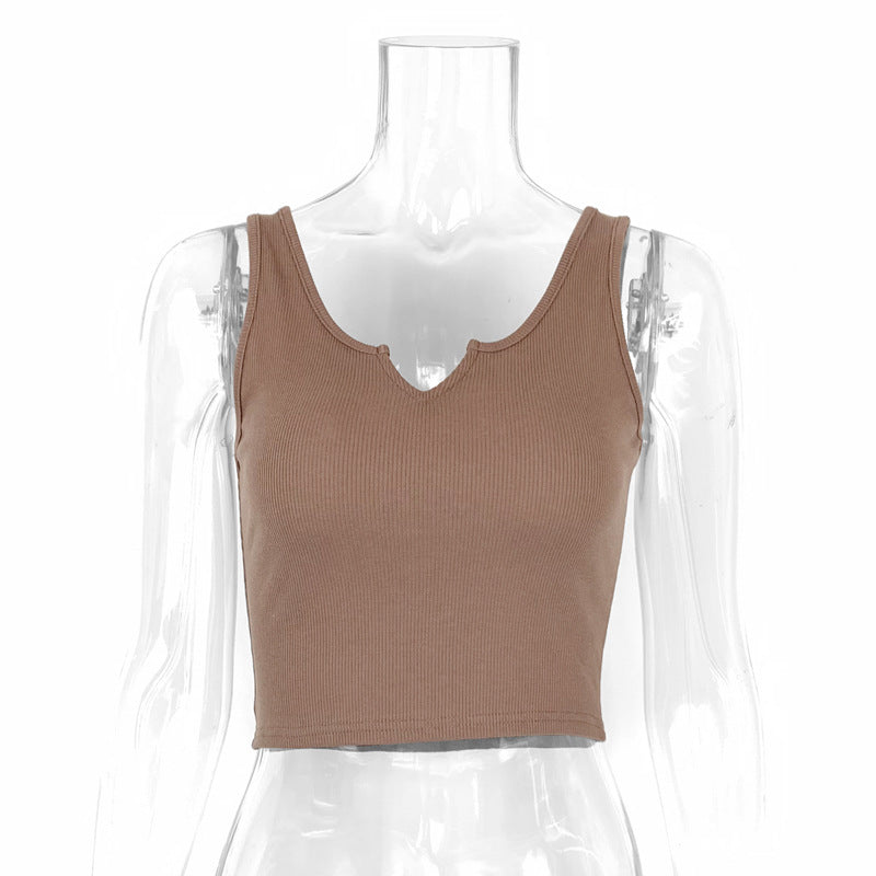 tagram Mesh Red  Personalized Slim Fit Inner Wear Cropped Camisole