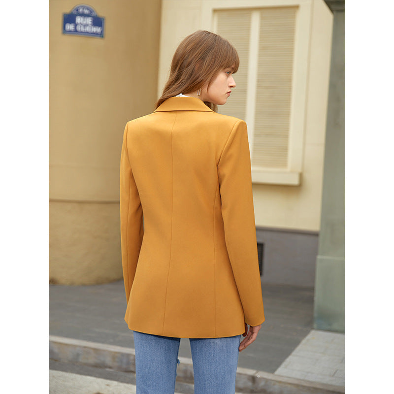 Design Casual Office Loose Profile Blazer