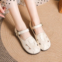 Trendy Women's Summer Genuine Hand-woven Hole