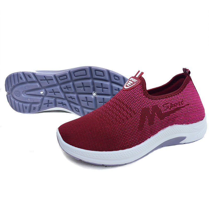 Damen Surface Slip-on Old Beijing Cloth Running