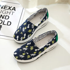 Women's Size Rocking Platform Slip-on Comfort And