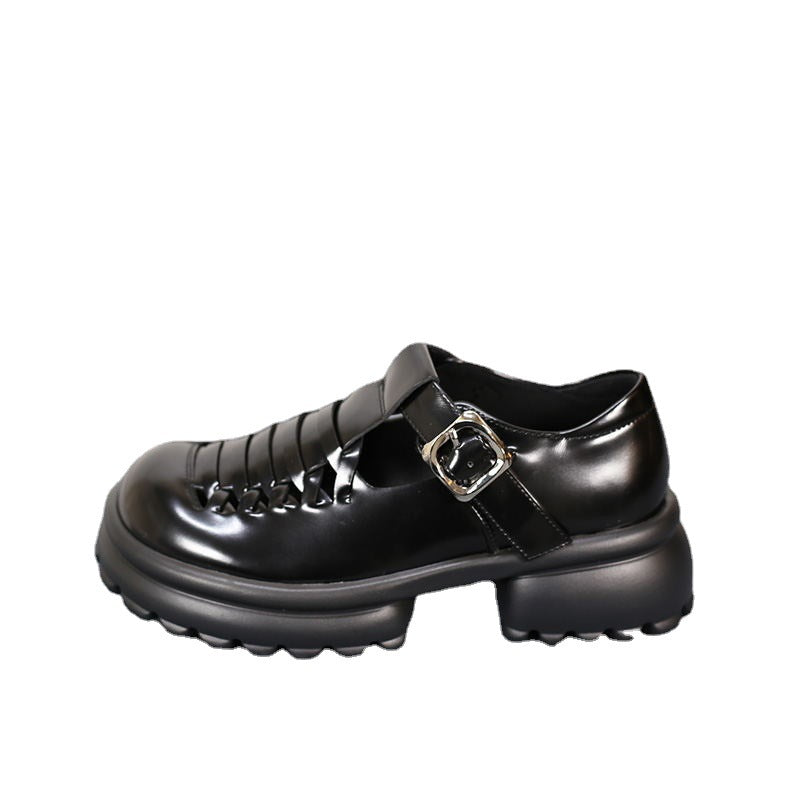 Versatile Women's British Style Spring Platform