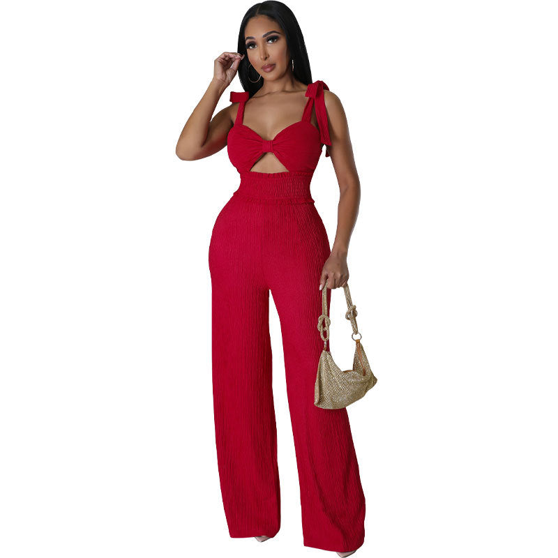 Jumpsuit Pants Sleeveless Jumpsuit Casual